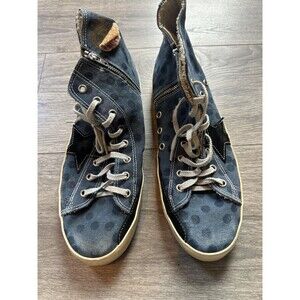 Golden Goose Deluxe Brand Shoes Size 41 High Top Star Patch Zip Sneakers